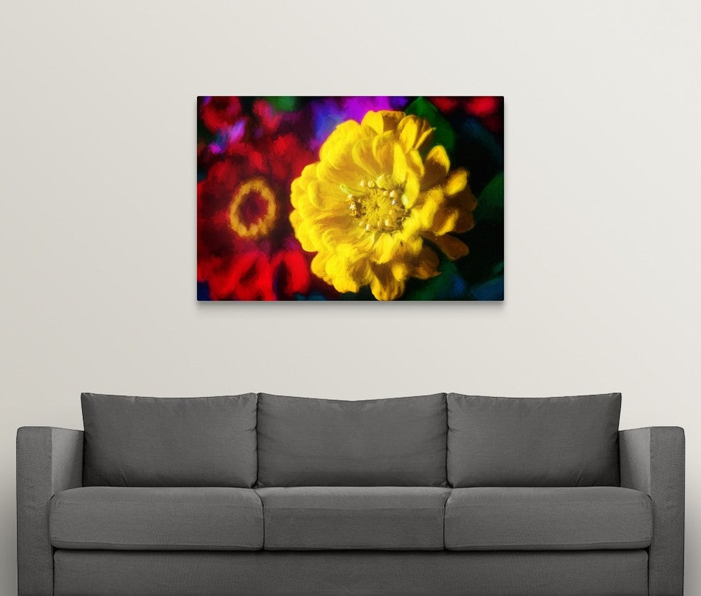 "Don't Be Jealous" Wrapped Canvas Art Print, 48"x32"x1.5"