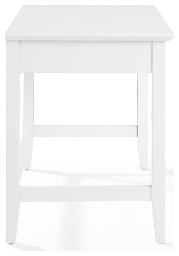 Campbell Writing Desk, White Finish