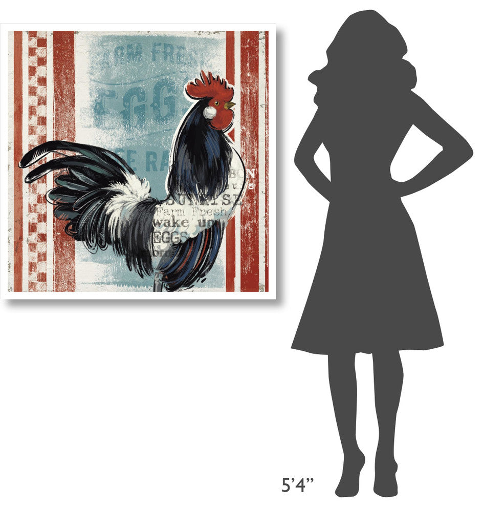 "Morning News I" Digital Paper Print by Janelle Penner, 38"x38"