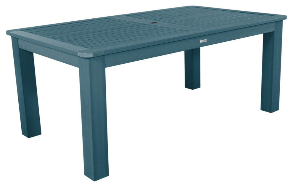 Rectangle Dining Table, Nantucket Blue