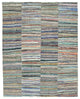 Rug N Carpet - Handmade Anatolian 9' 2'' x 11' 8'' Vintage Patchwork Kilim Rug