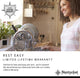 Nantucket Sinks 15" Pro Series Square Undermount Stainless Steel Bar/Prep Sink