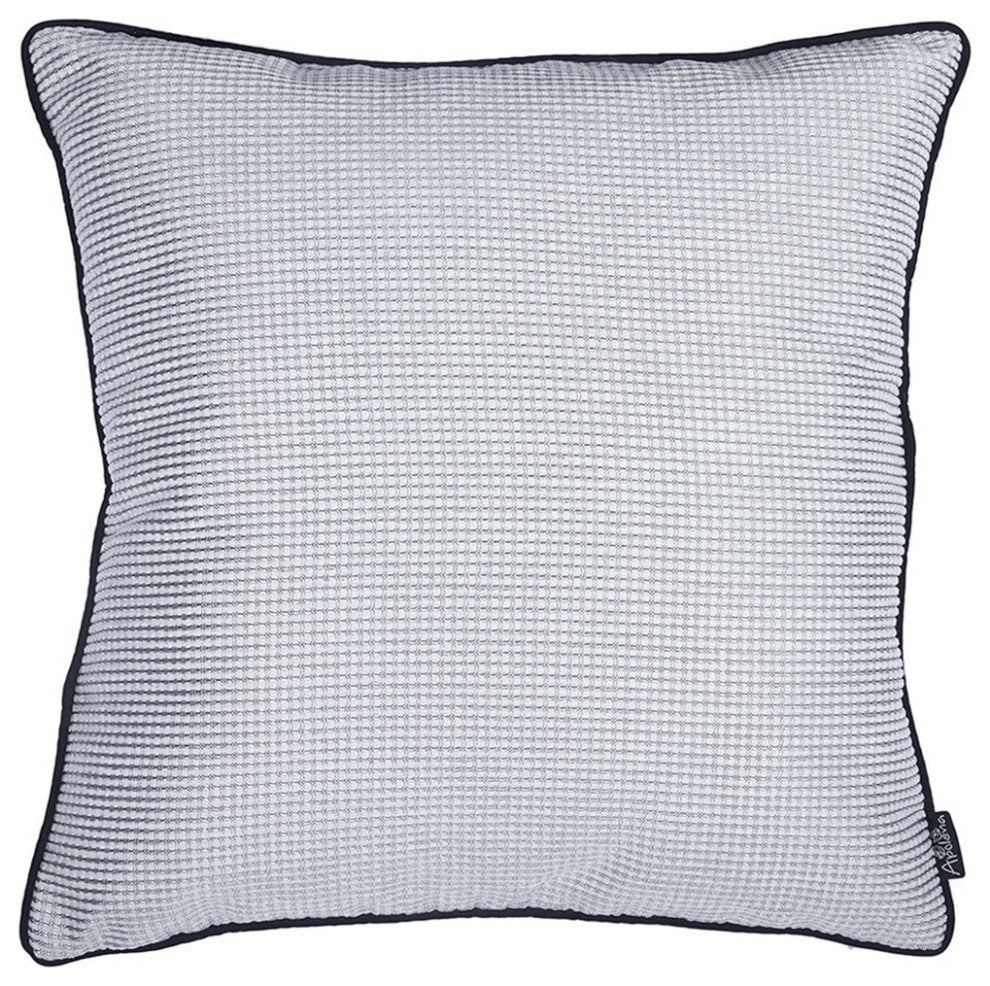 17"X 17" Jacquard Shadows Decorative Throw Pillow Cover
