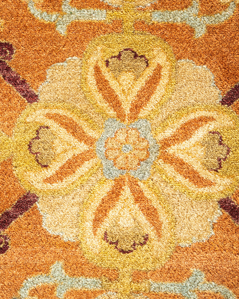 Mogul, One-of-a-Kind Hand-Knotted Area Rug Brown, 9' 10" x 16' 6"