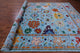 9' 10" X 14' 2" Hand Knotted Turkish Oushak Wool Rug - Q13478