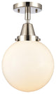 INNOVATIONS LIGHTING 447-1C-PN-G201-8 Beacon Flush Mount
