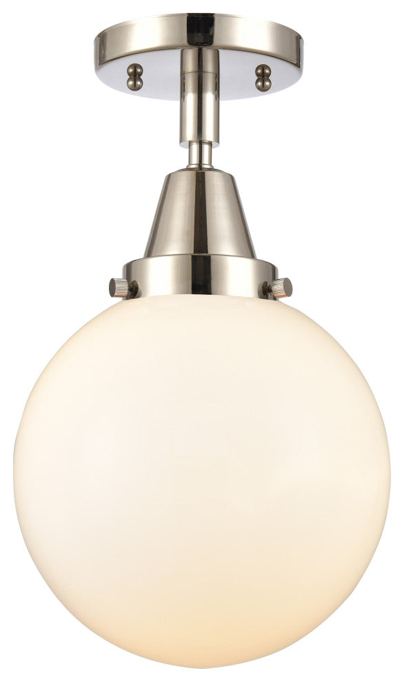 INNOVATIONS LIGHTING 447-1C-PN-G201-8 Beacon Flush Mount