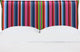 Rhodes King French Seam Headboard, Serape Stripe Bright Multi