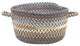 Kill Devil Hill Braided Basket, Medium Blue, 20"x20"x12"