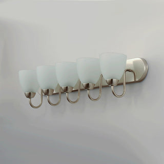 Maxim 11385FT Axis 5 Light 36"W Bathroom Vanity Light - Satin Nickel