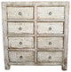 Farmhouse White Wash 8-Drawer Dresser