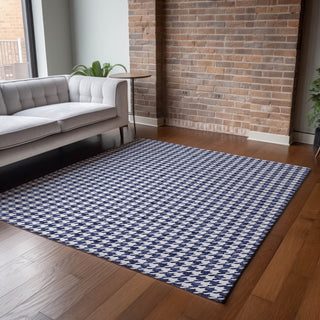 Addison Premium Washable Mayfield AMF137 Blue 5' x 7'6" Rug