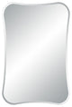 Kalmia 36" Tall Rectangular Irregular Mirror
