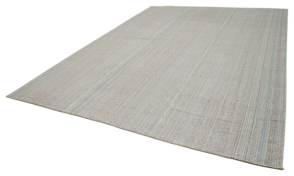 Rug N Carpet - Handmade Turkish 10' 0'' x 13' 3'' Decorative Wool Kilim Rug