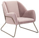 Light Pink and Gold Chair