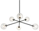Matteo Lighting C81706BKCL Pendant Light, Finish