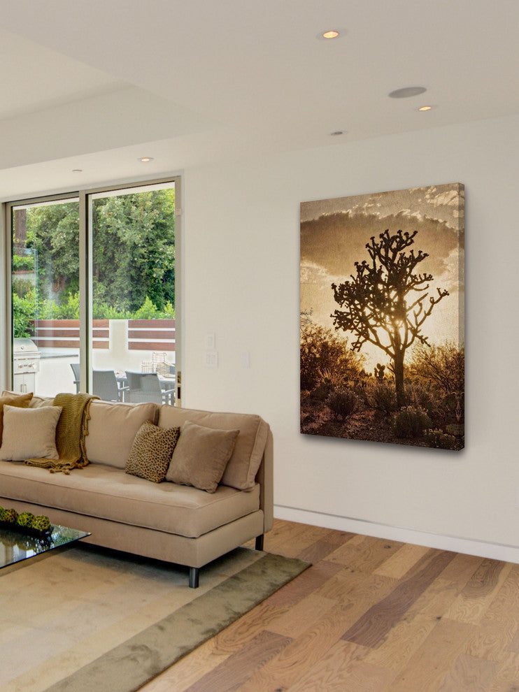 "Sonoran Sun" Painting Print on Canvas by Robertson