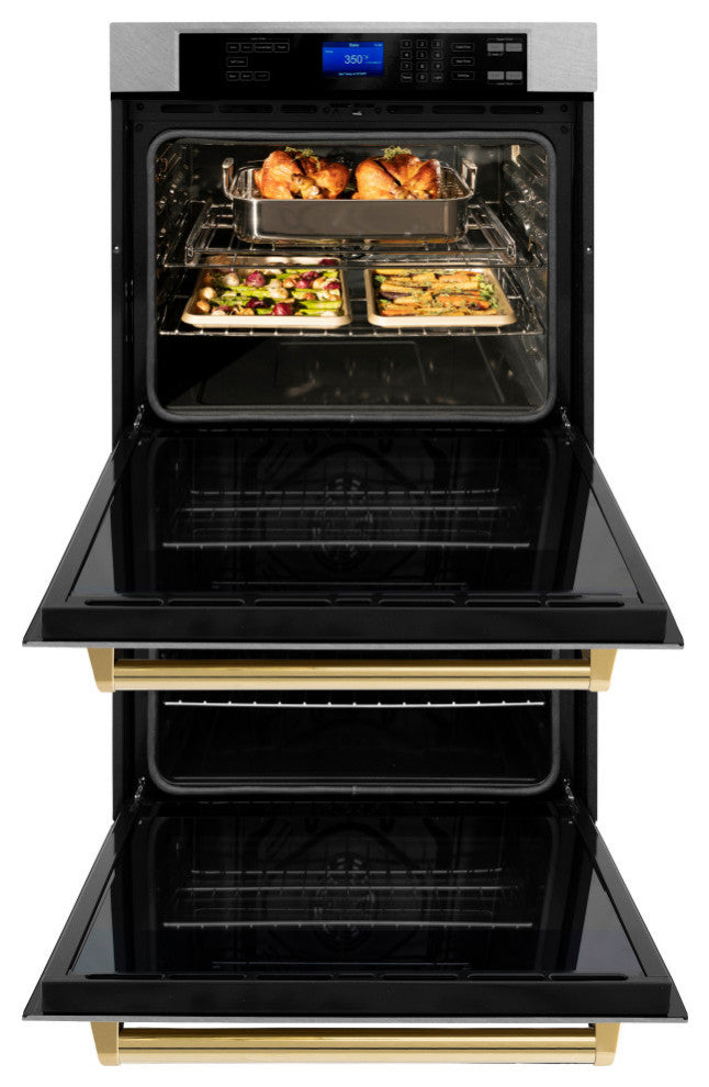 Autograh Edition DuraSnow Double Wall Oven With Gold, AWDSZ-30-G
