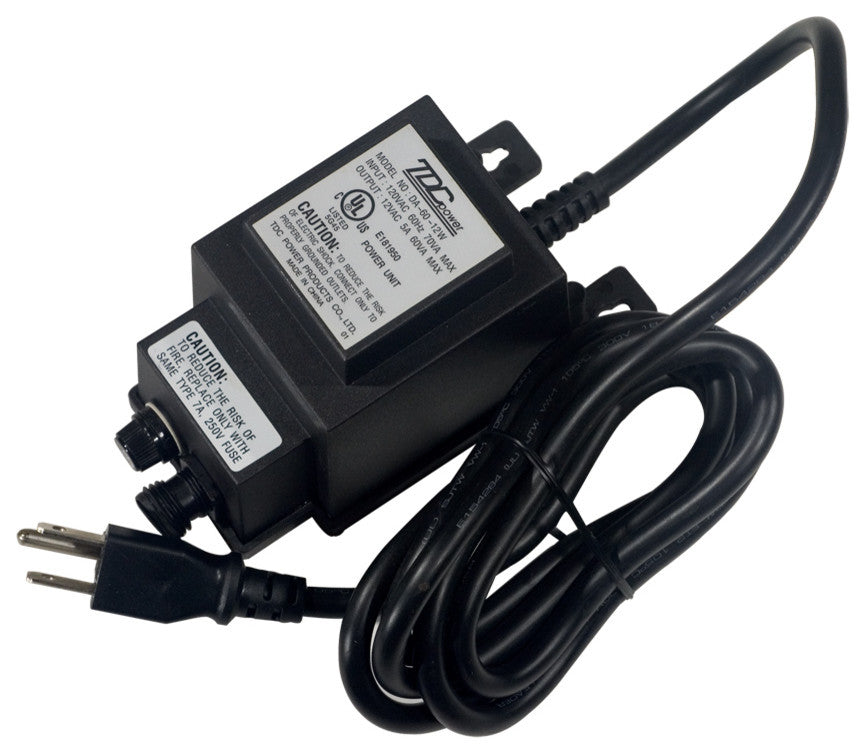 Jesco Trans60W-Od 12V Transformer With 72" Power Cord