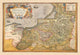 Map of Prussia- Gallery Wrapped Canvas Art 28" x 42"
