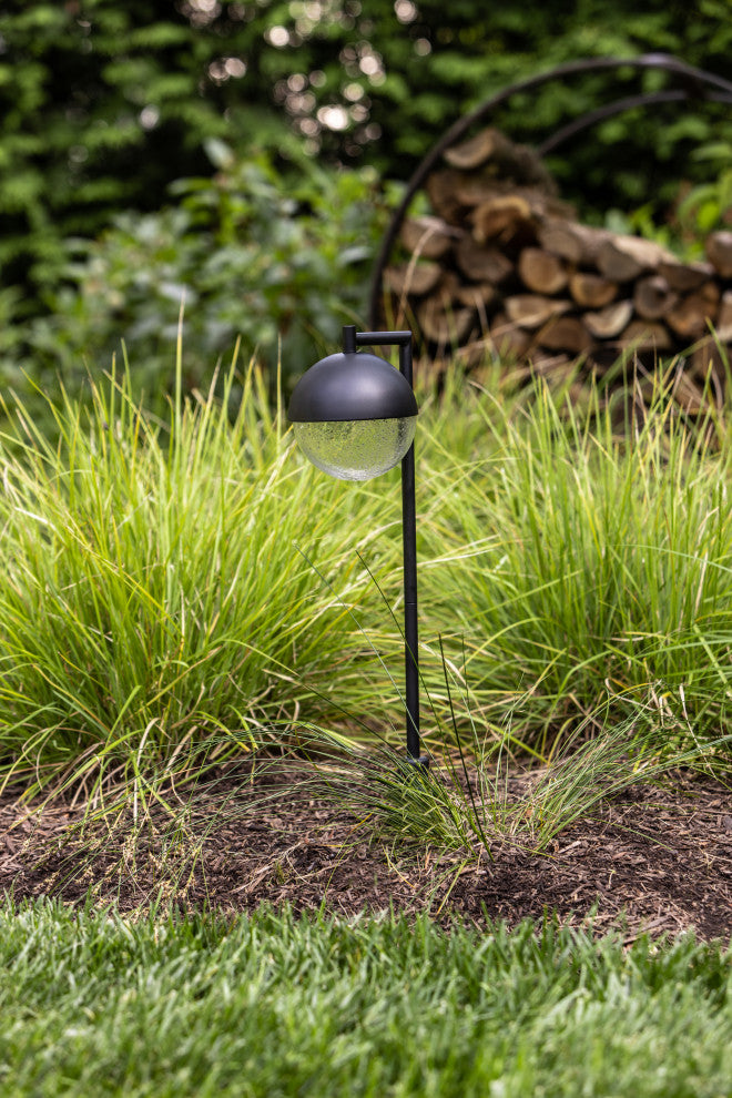 Hinkley Revolve Led Path Light, Satin Black