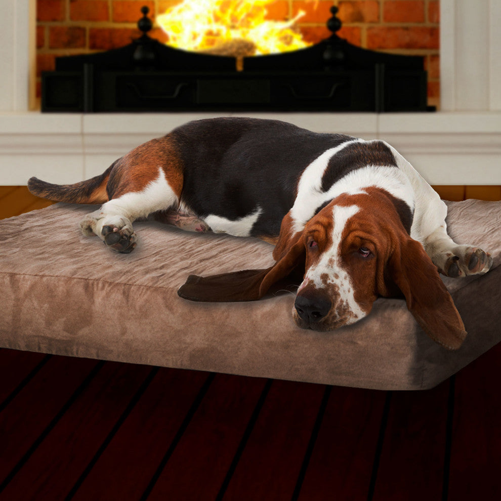 Memory Foam Pet Bed with Removable Cover, Large