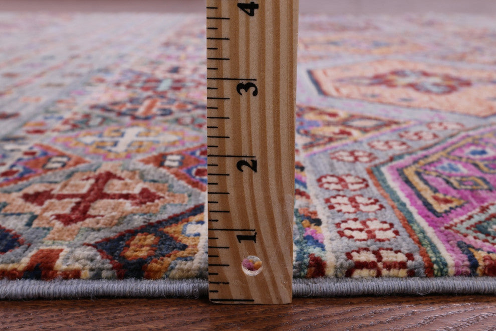 Handmade Khorjin Super Kazak Rug 5' 8" X 7' 10" Q11267