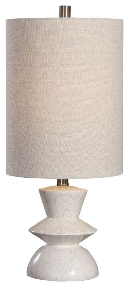 Uttermost Stevens Bleached Wood Buffet Lamp
