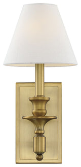 Washburn 1-Light Wall Sconce, Warm Brass