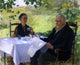 Willard Leroy Metcalf A Tea on the Porch, 20"x25" Wall Decal