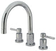 Kingston Brass Roman Tub Faucet, Polished Chrome