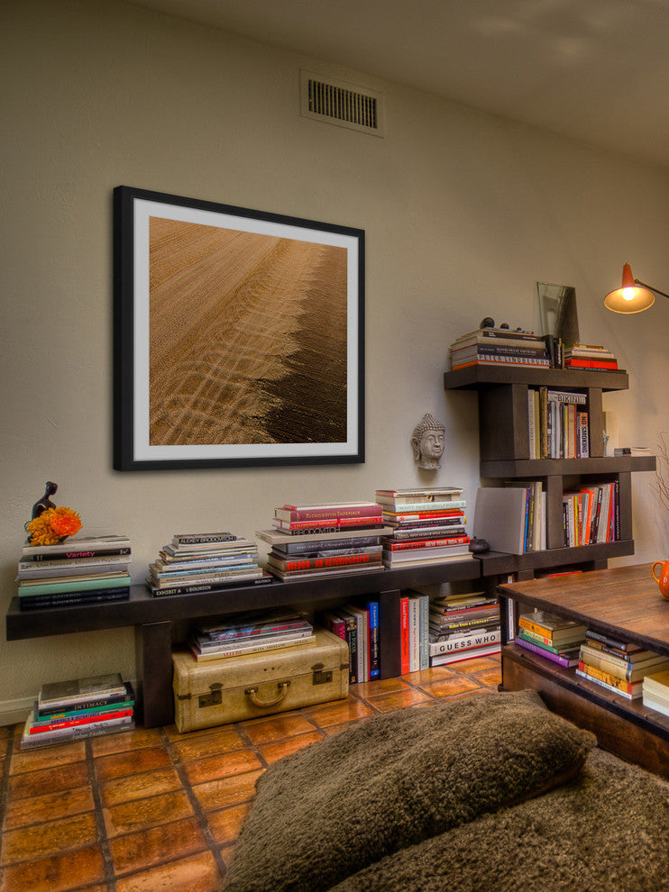 "Wheat Field" Framed Print by Karolis Janulis