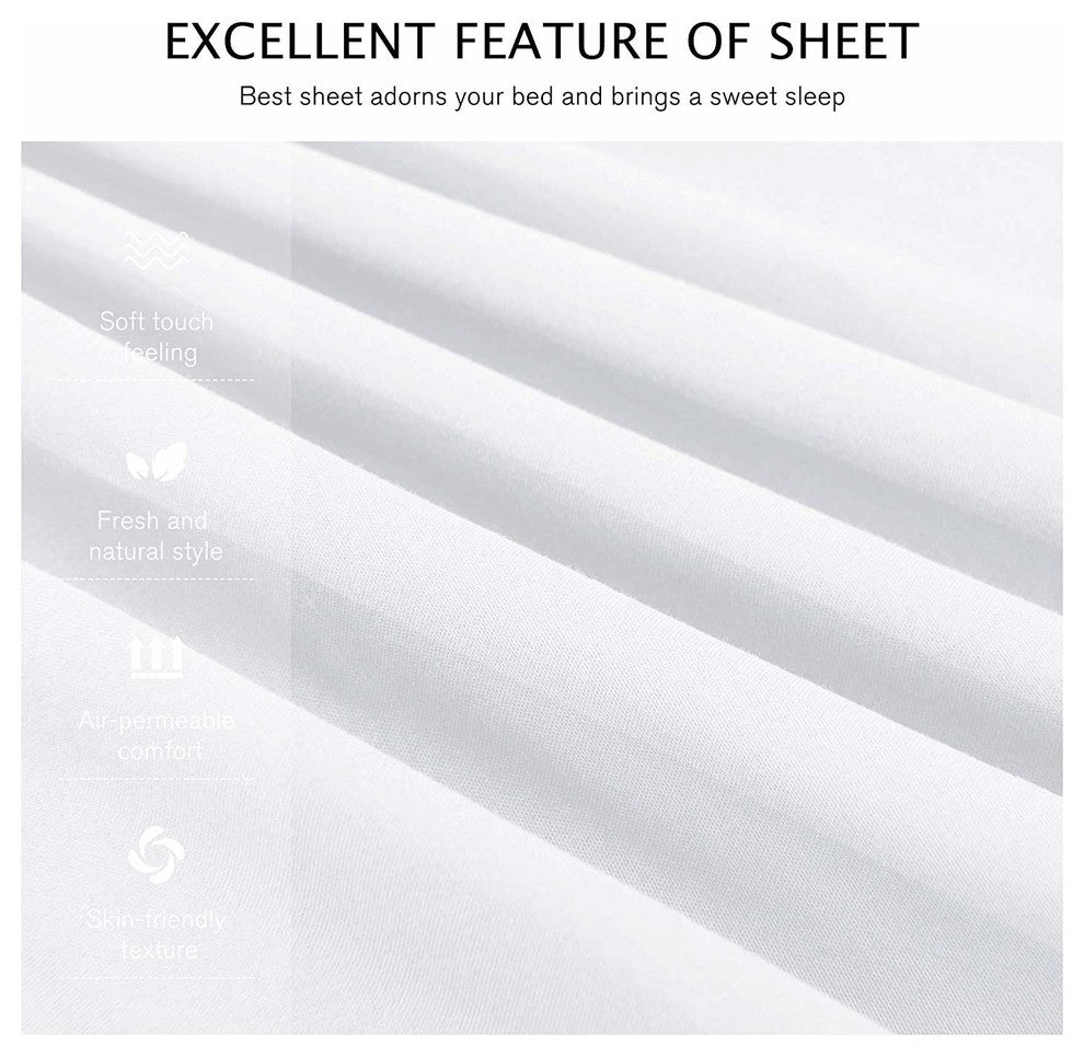 Subrtex Bedding Fade & Stain Resistant Mattress Cover
