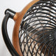 Whose Lamp 8-inch Wall Fan Walnut Finish, Walnut Finis