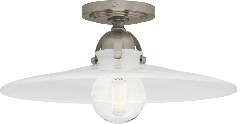 Robert Abbey RA-S614 1-Light Flushmount, Rico Espinet Arial