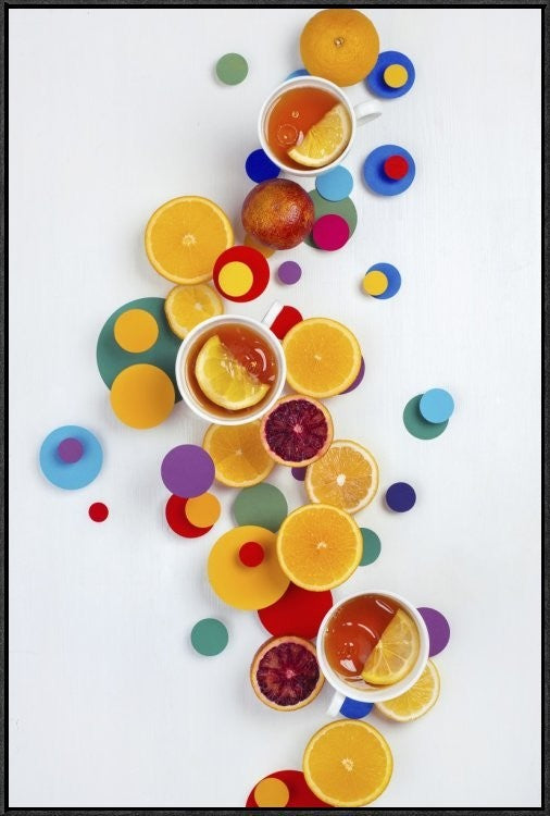 Suprematic Teatime, 24"x36"