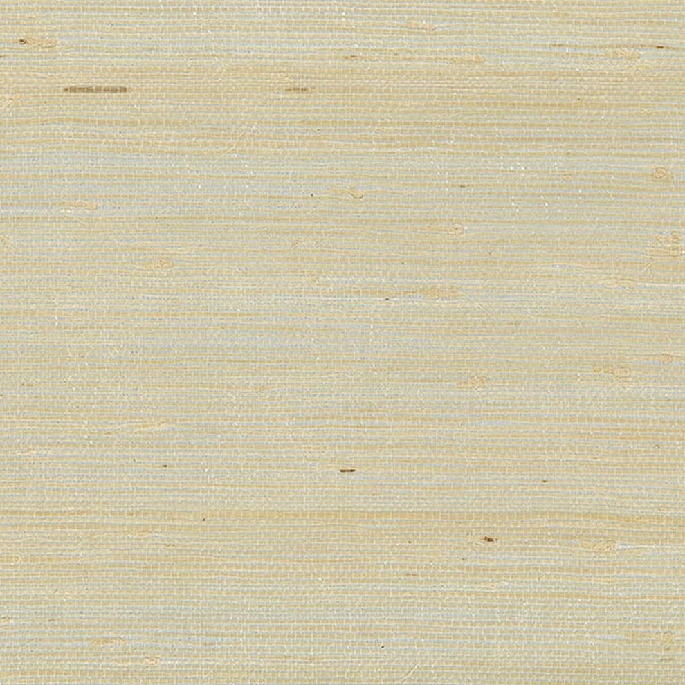 Decorator, Grasscloth Texture Wallpaper Cream Roll