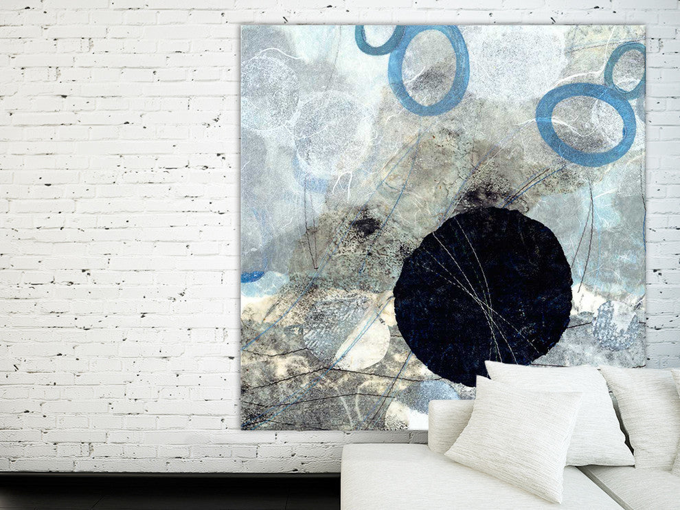 "Pathways II: Crash" Fine Art Canvas Print, 72"x72"