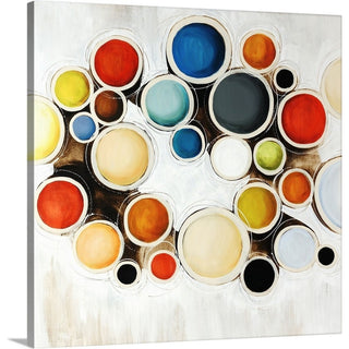 The Spot Wrapped Canvas Art Print, 20"x20"x1.5"
