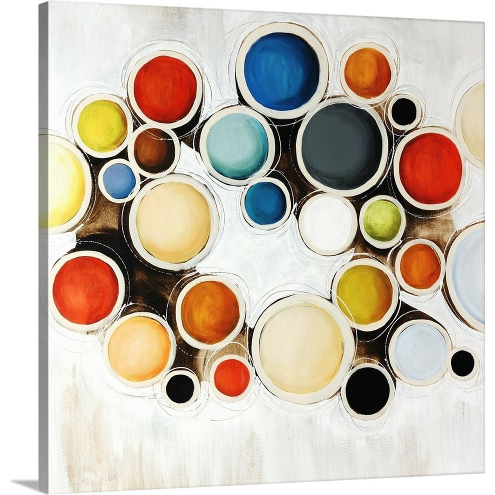 The Spot Wrapped Canvas Art Print, 20"x20"x1.5"