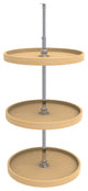 Wood Full Circle 3-Shelf Lazy Susans for 36" H Corner Wall Cabinets, 20"