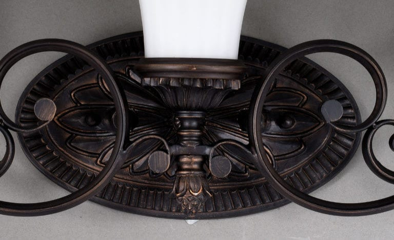 Vaxcel International  Avenant 3 Light Vanity in Midnight Venetian Bronze