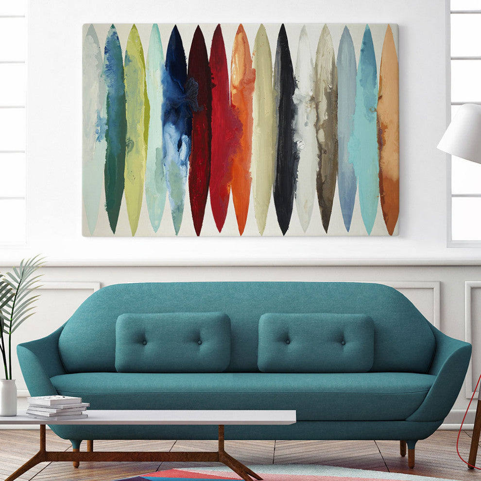 Even Flow - 84 x 54 by Randy Hibberd