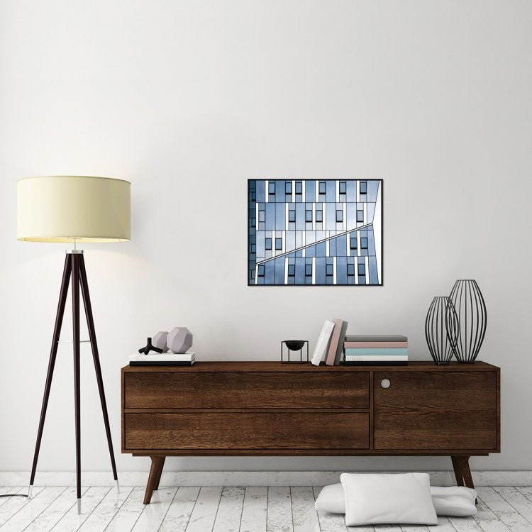 "Crossing" Framed Canvas Giclee by Nir Blatt, 31x24"