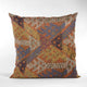 Plutus Multi-Color Lines Fret Luxury Throw Pillow, 20"x26"