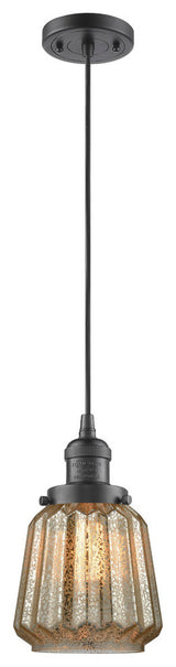 Chatham 1-Light Mini Pendant, Oil Rubbed Bronze, Mercury