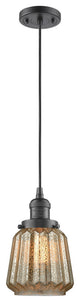 Chatham 1-Light Mini Pendant, Oil Rubbed Bronze, Mercury