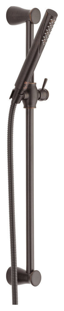Delta Grail Single-Setting Slide Bar Hand Shower, Venetian Bronze, 57085-RB
