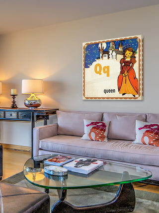 "Queen" Painting Print on Canvas by Curtis