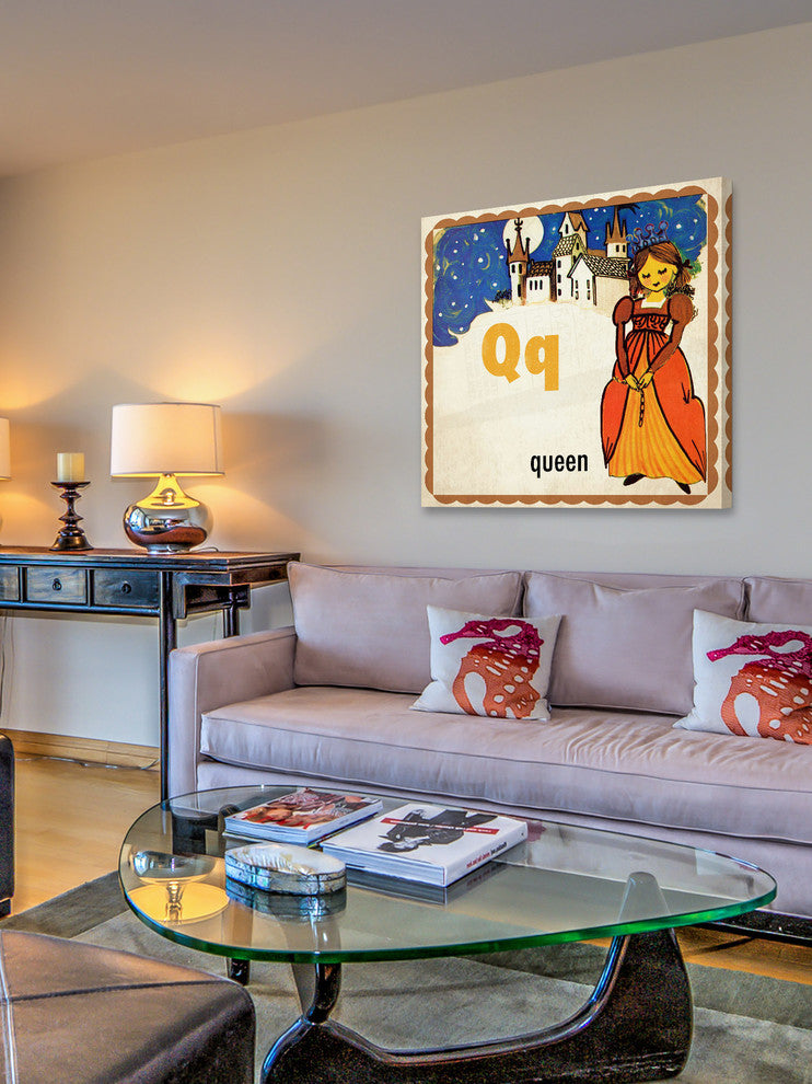 "Queen" Painting Print on Canvas by Curtis